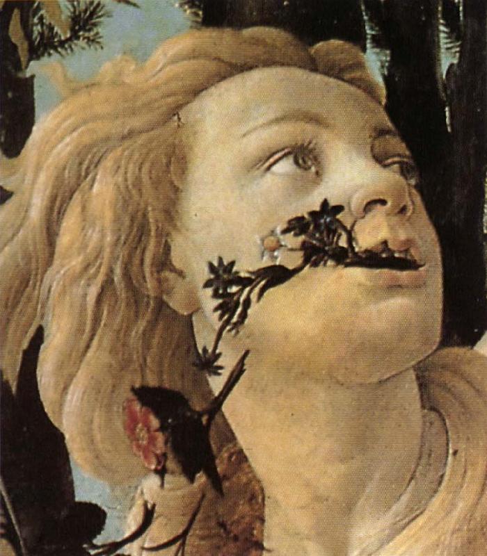 Sandro Botticelli Details of Primavera-Spring Sweden oil painting art